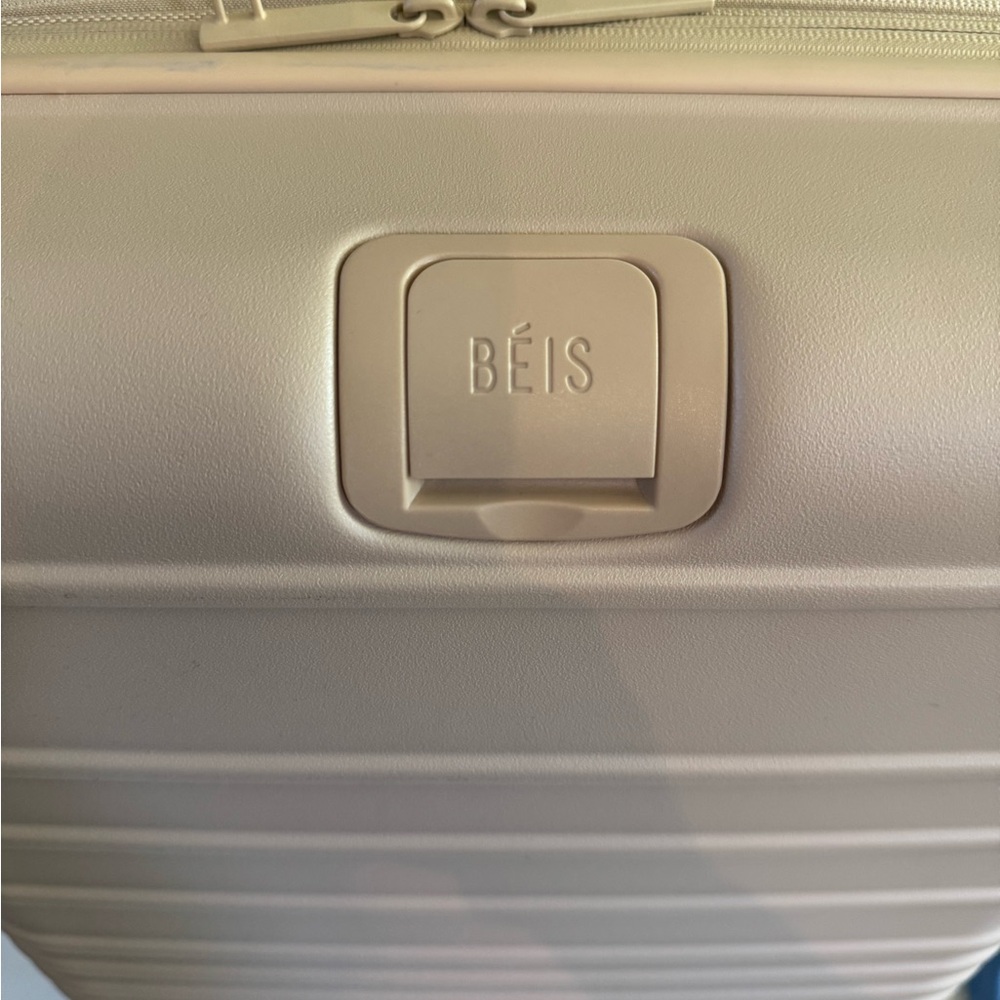 BEIS The Carry-On Roller 
in Beige - Picture 3 of 10